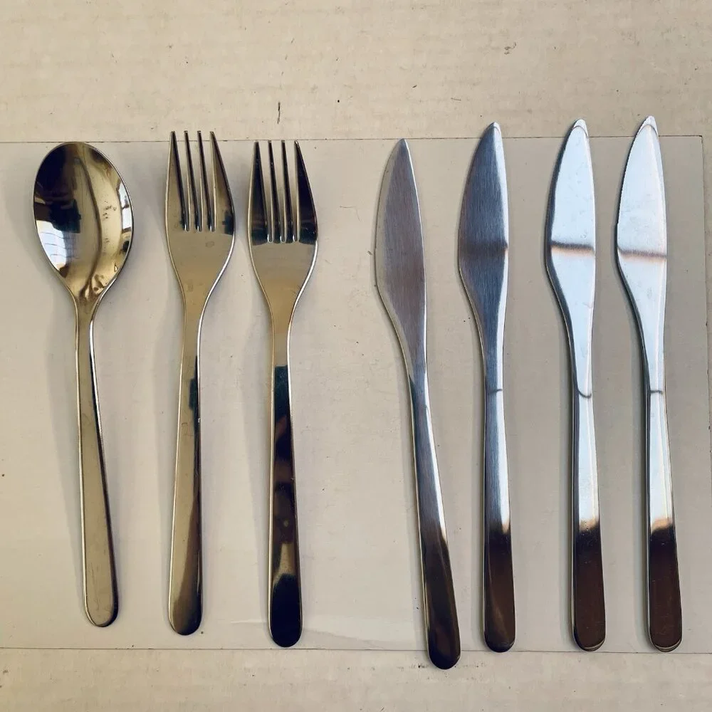 IKEA Stainless‎ Flatware 224 58 Replacements Fork Spoon Knife MCM